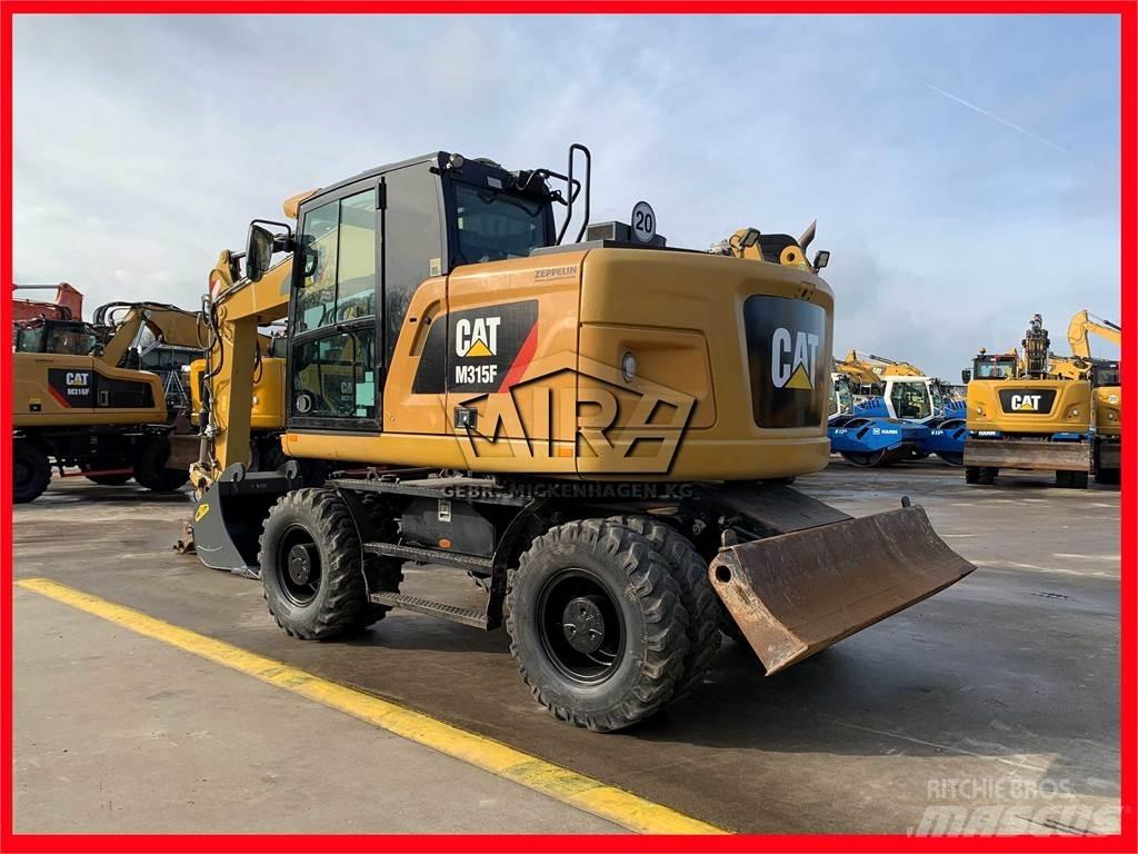 CAT M315 F Gumikerekes kotrók