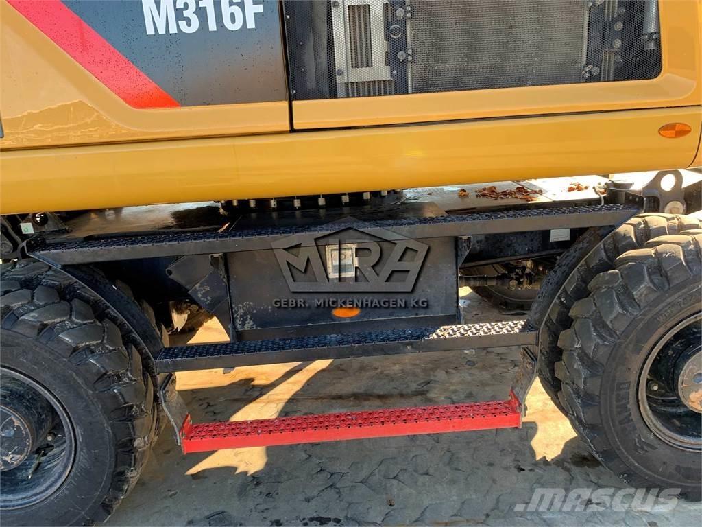 CAT M316 F Gumikerekes kotrók