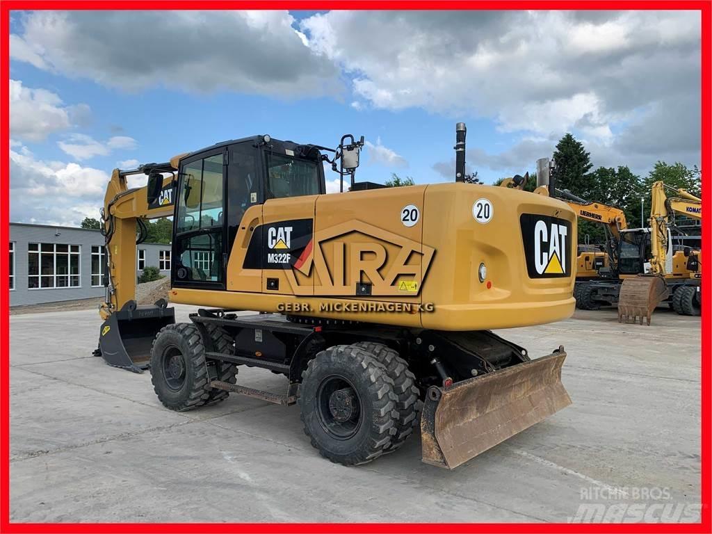 CAT M322 F Gumikerekes kotrók