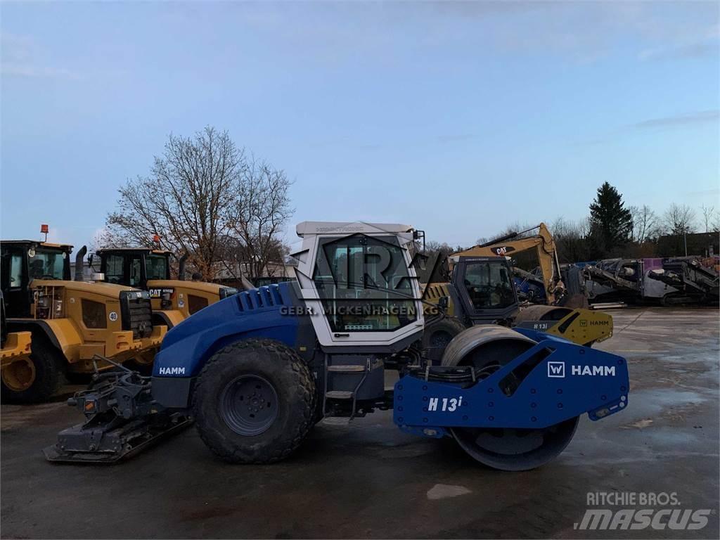 Hamm H 13i + Platten Egydobos hengerek