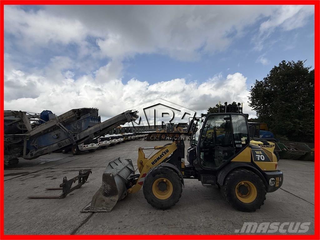 Komatsu WA70-7 Gumikerekes homlokrakodók