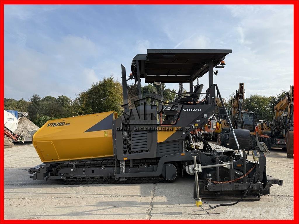 Volvo ABG P 7820 D Aszfalt terítõ gépek