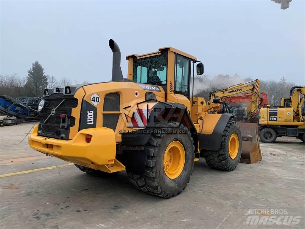 Volvo L 120 G Gumikerekes homlokrakodók
