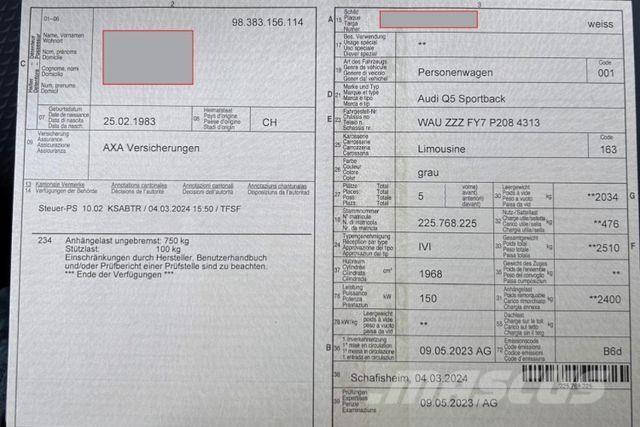 Audi | Q5 Sportback Egyéb