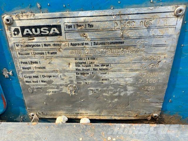 Ausa D 450 Csuklósdömperek