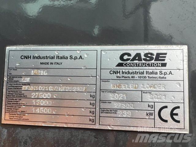 CASE 1021 G Gumikerekes homlokrakodók