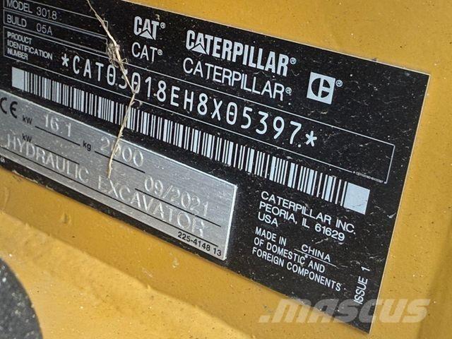CAT 301.8-05A Mini kotrók < 7t