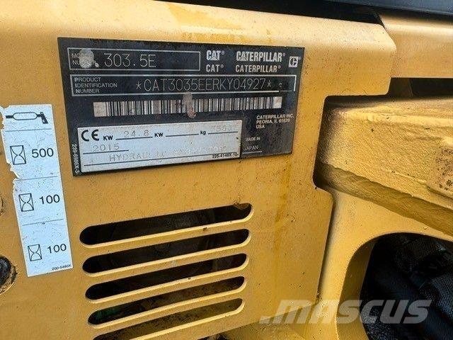 CAT 303.5 ECR Mini kotrók < 7t