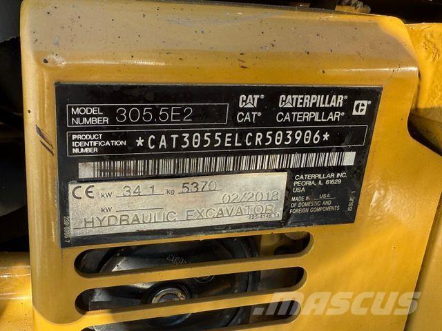 CAT 305.5E2 Mini kotrók < 7t