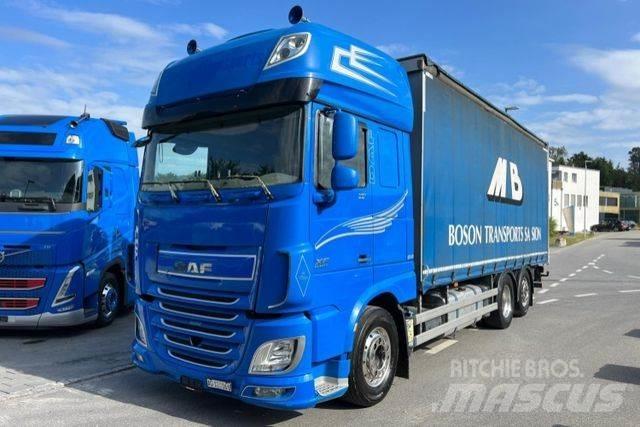 DAF XF510 6x2 Elhúzható ponyvás