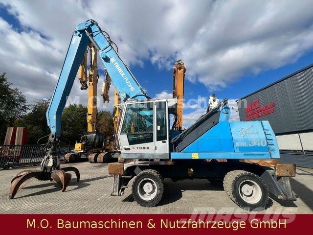 Fuchs MHL 340 Gumikerekes kotrók
