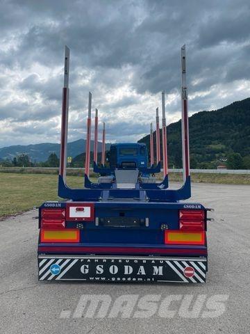 Gsodam T2L1 Rönkszállító félpótkocsik