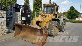 Hanomag 44 D Gumikerekes homlokrakodók