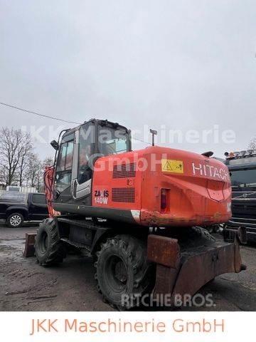 Hitachi ZX 140 W - 3 Gumikerekes kotrók