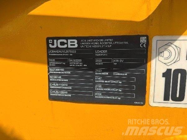 JCB 409 Gumikerekes homlokrakodók
