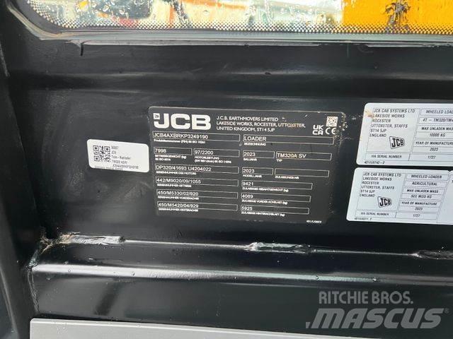 JCB TM 320 Gumikerekes homlokrakodók