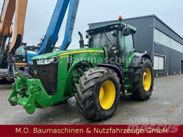 John Deere 8370 R Homlokrakodók és kotrók