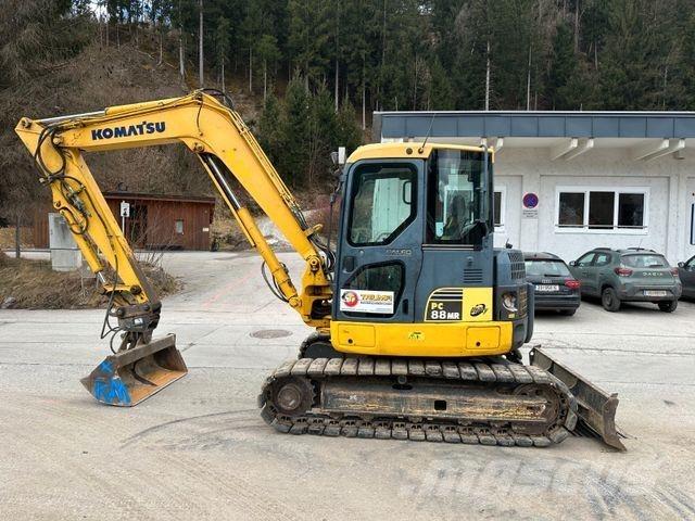 Komatsu PC88MR-6 Mini kotrók < 7t