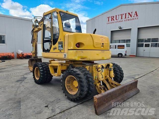 Komatsu PW 110 Gumikerekes kotrók