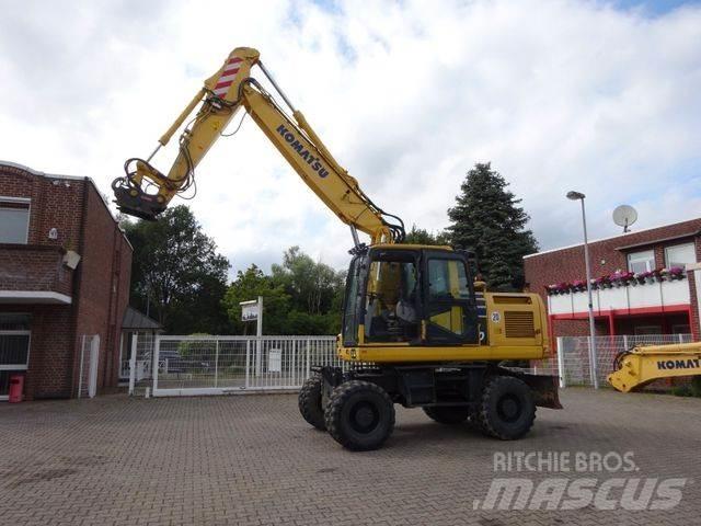 Komatsu PW180-11 Gumikerekes kotrók