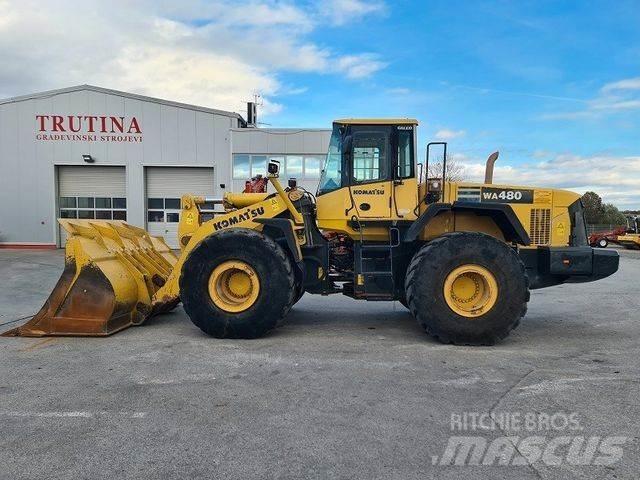 Komatsu wa480-5 Gumikerekes homlokrakodók