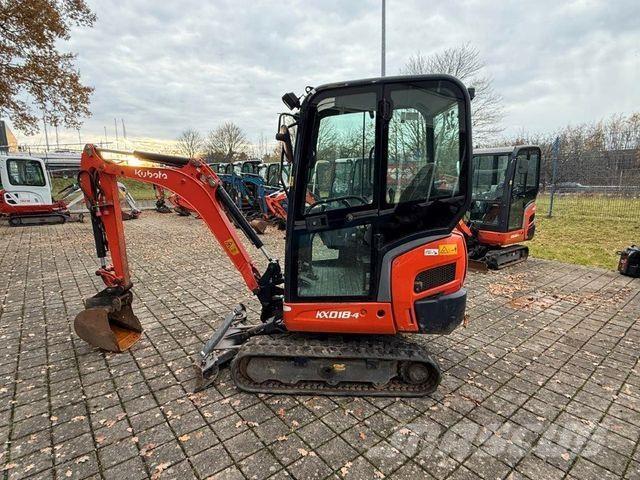 Kubota KX018-4 Mini kotrók < 7t
