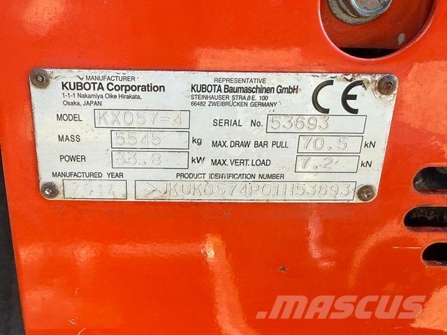 Kubota KX057-4 Mini kotrók < 7t
