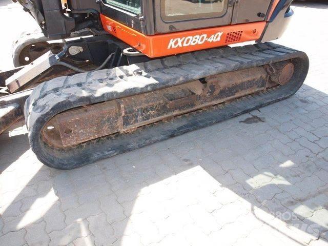 Kubota KX080-4a Mini kotrók < 7t