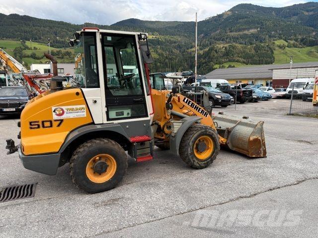 Liebherr L507 Gumikerekes homlokrakodók