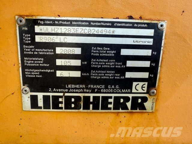 Liebherr R 906 LC Lánctalpas kotrók