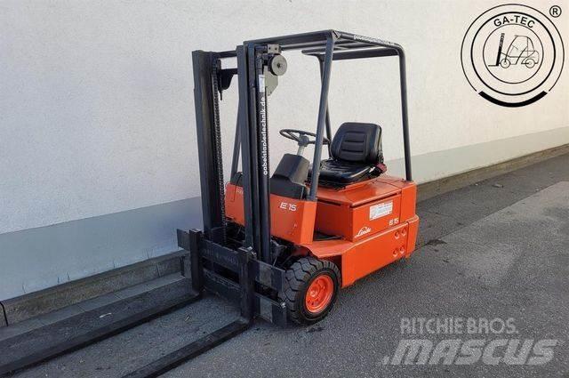 Linde E15 Elektromos targoncák