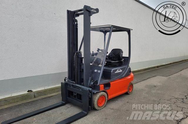 Linde E18PH Elektromos targoncák