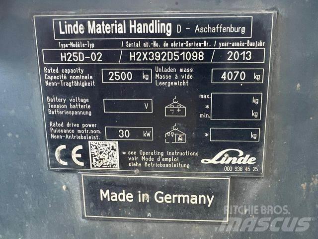 Linde H 25 Targoncák-Egyéb