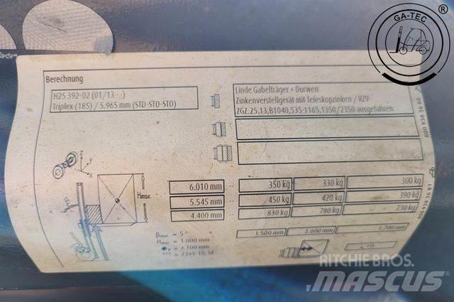 Linde H25T Gázüzemű targoncák