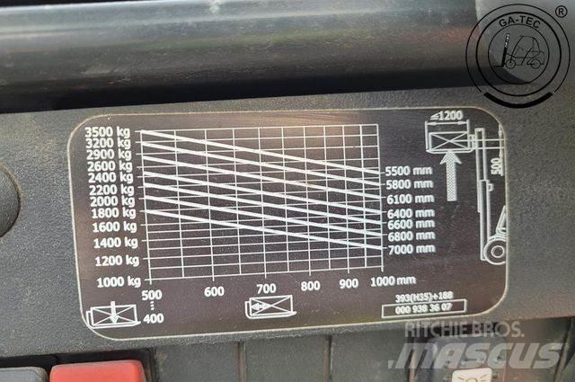 Linde H35T Gázüzemű targoncák