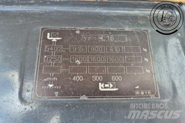 Linde L16 Komissiózó magas emelésű targonca