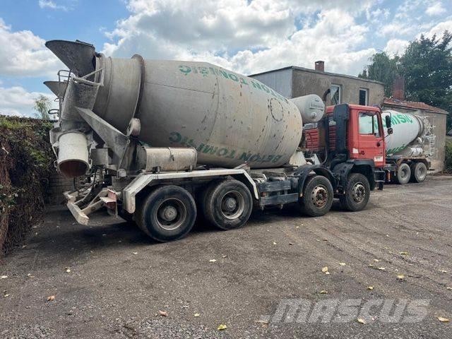 MAN 32.372 8x4 10m³ Betonkeverők/Betonpumpák