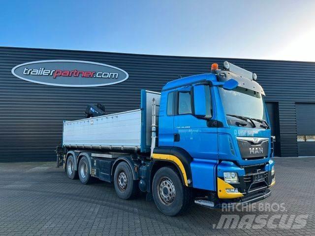 MAN 35-480 BL 8x4 Billenő teherautók