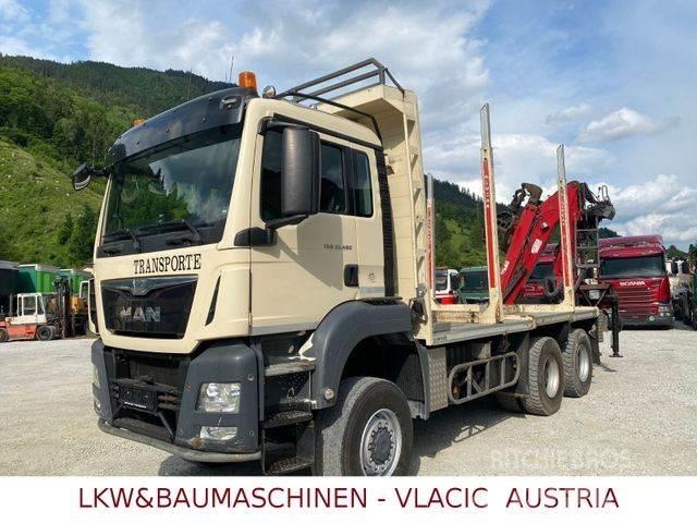 MAN TGS 33.480 6x6 Rönkszállító teherautók