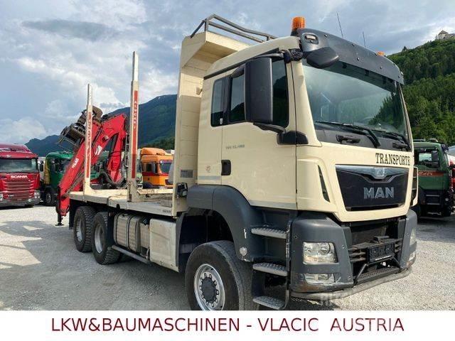 MAN TGS 33.480 6x6 Rönkszállító teherautók