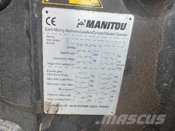 Manitou MLA 4-50H Gumikerekes homlokrakodók
