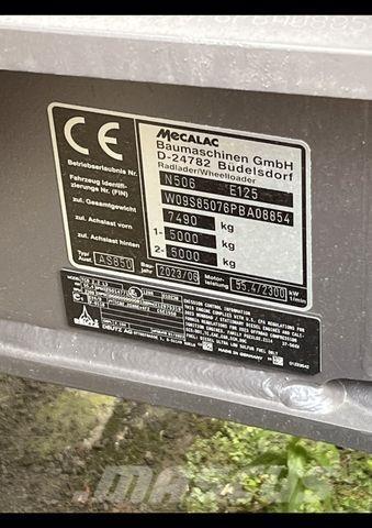 Mecalac AS 850 Gumikerekes homlokrakodók