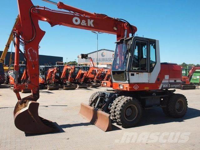 O&K MH 5 Compakt Gumikerekes kotrók