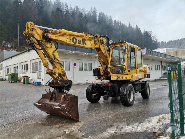 O&K MHS Gumikerekes kotrók
