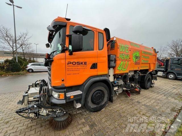 Scania G360 Utcaseprő teherautók