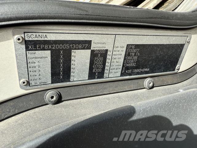 Scania P420 8X2*6 Fülkés alváz