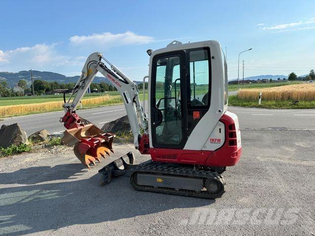 Takeuchi TB216 Mini kotrók < 7t