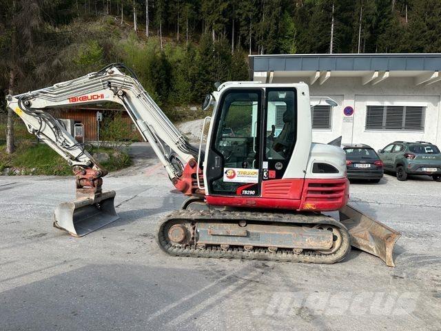 Takeuchi TB290 Mini kotrók < 7t
