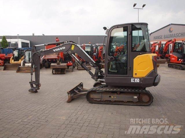Volvo EC35D Mini kotrók < 7t