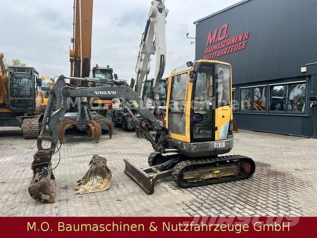 Volvo ECR 28 / 2,8 t Mini kotrók < 7t